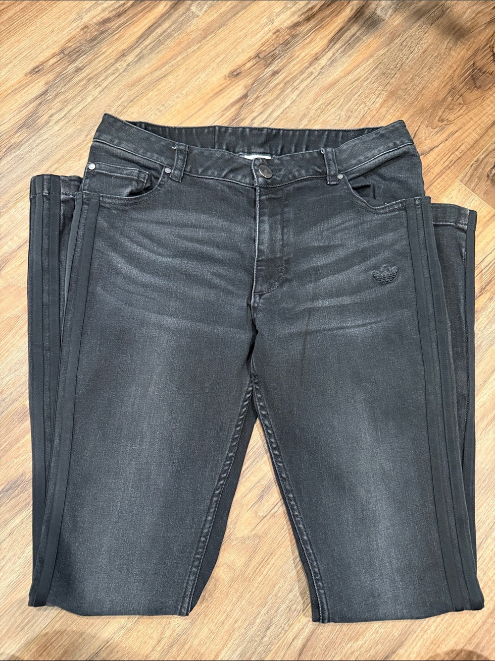 adidas Originals Slim Flare leg jeans